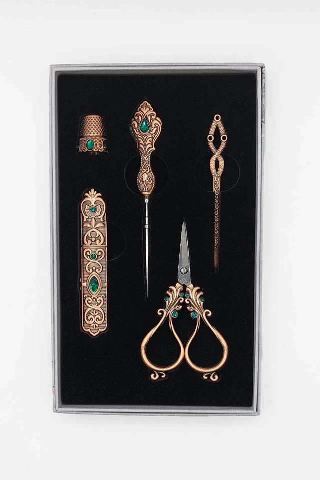 Craft Scissors for Felting & Embroidery Wizardi F07-M13-3-copper - Image 1 of 1