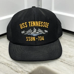 USS Tennessee SSBN 734 Snap Back New Era Talla Grande Hecho en EE. UU. - Imagen 1 de 8