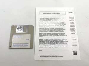Vintage Rare IBM SMARTDVR Disk Cache Program Floppy Disk 04G3208 - Picture 1 of 3