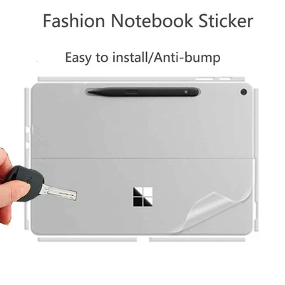 Carbon Vinyl Sticker Decal Cover for Microsoft Surface Pro 12 2110 12-inch 2025 - Image 1 of 4