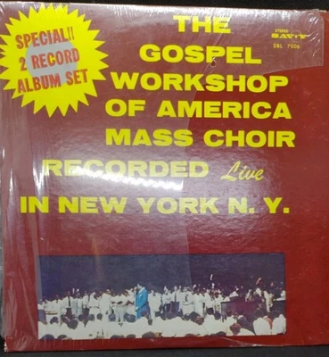 The Gospel Workshop Of America Mass Choir Recorded Live NY,NY VG DBL Vinyl LP  - Image 1 of 4