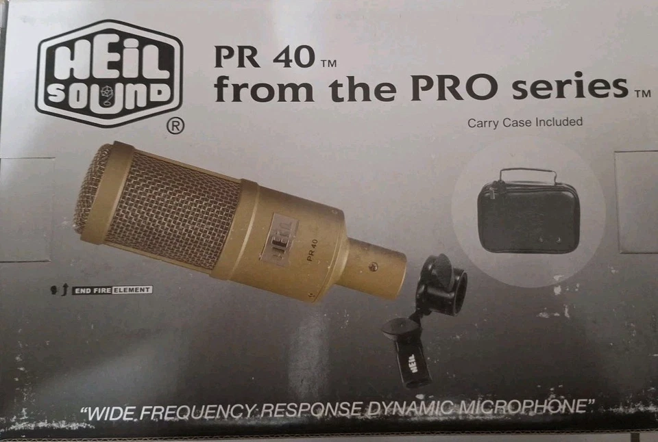Heil Sound PR40 Studio Dynamic Microphone - Image 1 of 1