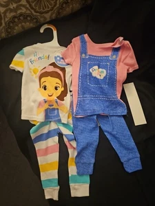 2 Nwt Mrs Rachel  Interchangable Outfits Size 12 Months - Picture 1 of 9