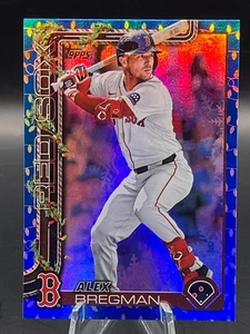 Luces navideñas metálicas azules Topps Holiday 2025 #H154 - Alex Bregman - Astros - Imagen 1 de 6