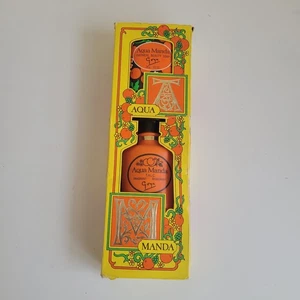 Vintage Goya Aqua Manda Oatmeal Beauty Soap And Fragrant Talc Rare Discontinued - Picture 1 of 20