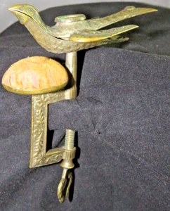 Antique Victorian Sewing Bird Third Hand Pin Cushion Clamp Sewing/Quilting - Picture 1 of 18