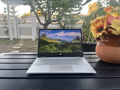 HP Pavilion X360 14M-DW0023DX 14" 256GB SSD, Intel Core i5-1035G1, 1.0 GHz, 8GB - Image 1 of 4