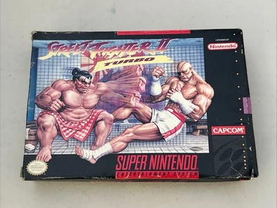 Street Fighter II Turbo 2 SNES Super Nintendo Complete - Image 1 of 4