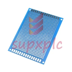 2 Stück 7x9 cm einseitige Prototyp Leiterplatte verzinnt Universal Breadboard 70mmx90mm FR4 - Bild 1 von 4