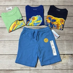 Toddler Boy Lot Of Clothes For Spring/Summer Size 5T. NWT! Colorful, Casual, - Picture 1 of 16