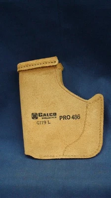 Galco Pocket Protector Holster Kel Tec P32 P3AT Ruger LCP w/ Laserguard PRO486 - Image 1 of 4