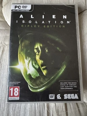 ALIEN ISOLATION RIPLEY EDITION BY SEGA (PC) (BRAND NEW & FACTORY SEALED) - Image 1 of 3