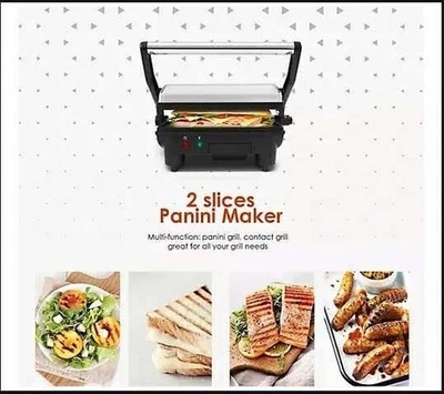 Prensa y parrilla Panini Elite Cuisine 3 en 1 Foto 1 de 4