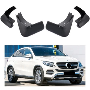 4Pcs Mudflaps Splash Guard Mudguard Fender for 16-19 Mercedes-Benz GLE Coupe AMG - Picture 1 of 8