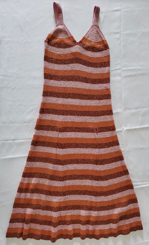 Kate Spade Sparkle Maglione Abito Donna XL Multicolore Senza Maniche Lungo