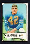 1954 Bowman Football #115 Al Carmichael Packers 5.5 EX/EXMT