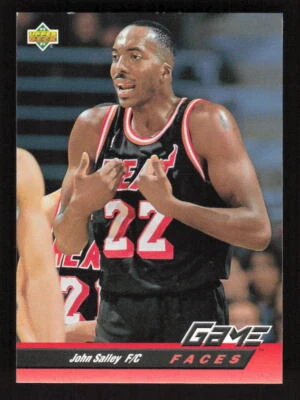 1992-93 Upper Deck #497 John Salley Miami Heat - Image 1 of 2