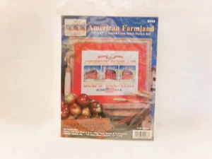 American Farmland Counted Cross Stitch Kit 14ct White Aida 10"x13" Designs Works - Picture 1 of 4