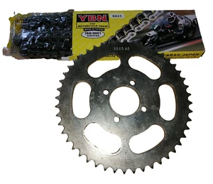 Sprocket Sprocket Straight 48 Tooth 4 Hole Fits Yamaha DT 50/80 MX, R / FS1 - Picture 1 of 7