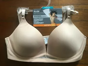 New Warner's Dark Beige Flex Revolution RD3761A Underwire 34D,36B,36C,36DD Bra - Picture 1 of 6