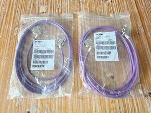 2 x Siemens Simatic Net Profibus Connecting Cable 830-1T 6XV1 830-1CH30 - Bild 1 von 5