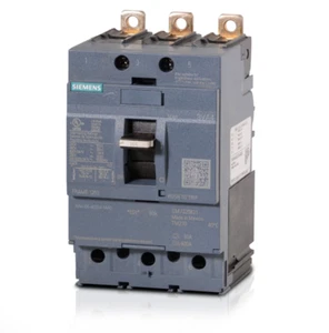 SIEMENS 3VA4190-4ED34-0AA0 Breaker 3VA41 3P 90A 25KA FTFM Load, Black - Picture 1 of 2