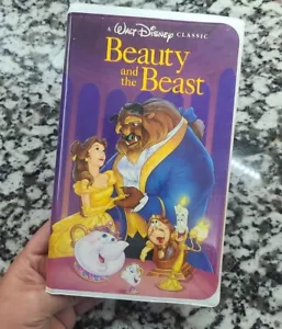 RARE Black Diamond Classic Walt Disney's Beauty And The Beast - VHS Tape 1325 - Picture 1 of 4