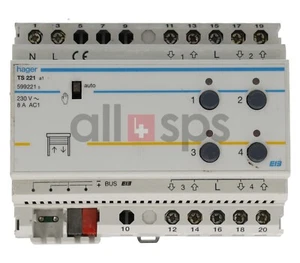 HAGER TEBIS AUSGANGSMODUL, 599221 - TS221 (USED) - Bild 1 von 1