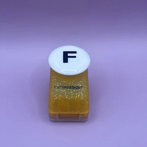 CuttingEdge Paper Punch Replacement Letter F Crafting Scrapbooking 1” Cutting - Picture 1 of 3