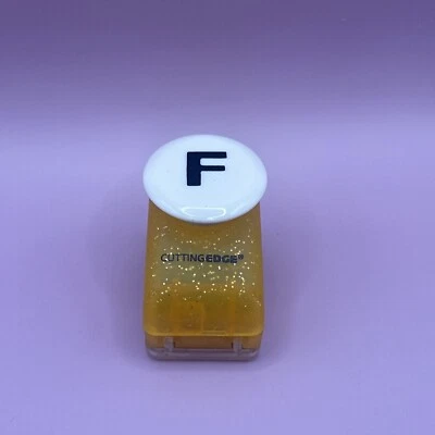 CuttingEdge Paper Punch Replacement Letter F Crafting Scrapbooking 1” Cutting - Image 1 of 3