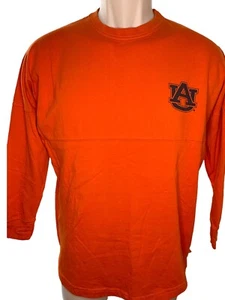 Auburn Tigers Long Sleeve Logo T- Shirt Size Medium Orange - Picture 1 of 3