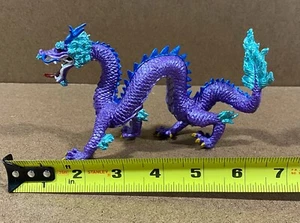 DRAGÓN Imperial Púrpura con Cuernos de Plastoy ID:BX3 - Imagen 1 de 1