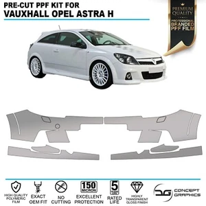 Front Bumper Guard PPF Paint Protection Film Kit For Vauxhall Opel Astra H VXR - Picture 1 of 4