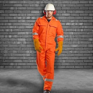 Portwest BIZ5 Bizweld Iona Protective FR Reflective Safety Coverall ASTM NFPA - Picture 1 of 10