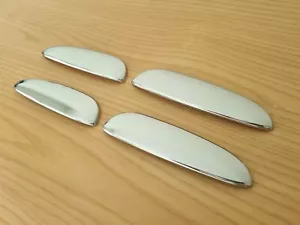Cubiertas de palanca de manija de puerta cromadas tipo S para 1998-08 Jaguar S tipo X200 - Imagen 1 de 7