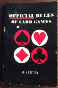 The Official Rules Of Card Games 56th Edition 1969 Softback BookGnu - Bild 1 von 12