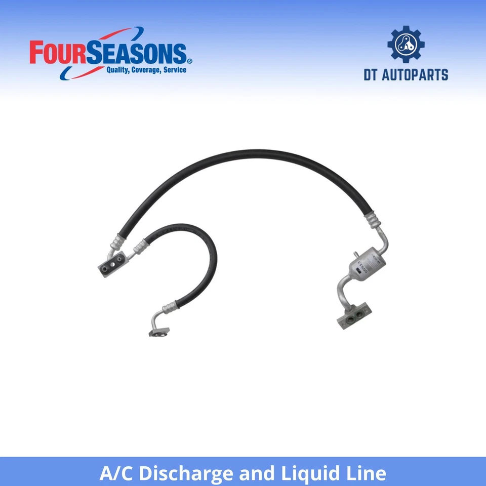 Para Dodge W100 1984-1987 3,7 L L6 aire acondicionado descarga y línea líquida 4 estaciones 1985 Foto 1 de 4