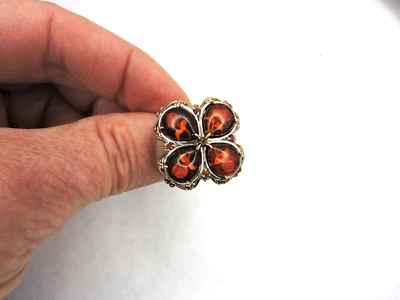 Vintage Costume Jewelry Ring, Michael Valitutti - Image 1 of 4