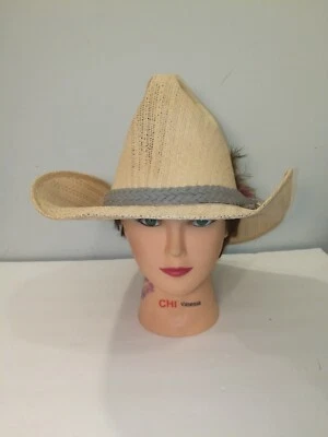 Sombrero Reno Charlie Horse Hat Co Vaquero Rígido Sombrero Occidental México Talla 71/4 Foto 1 de 4