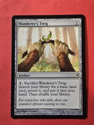2007 Magic The Gathering Lorwyn #265 Wanderer's Twig, Artifact, C, NF, cd1 - Image 1 of 3