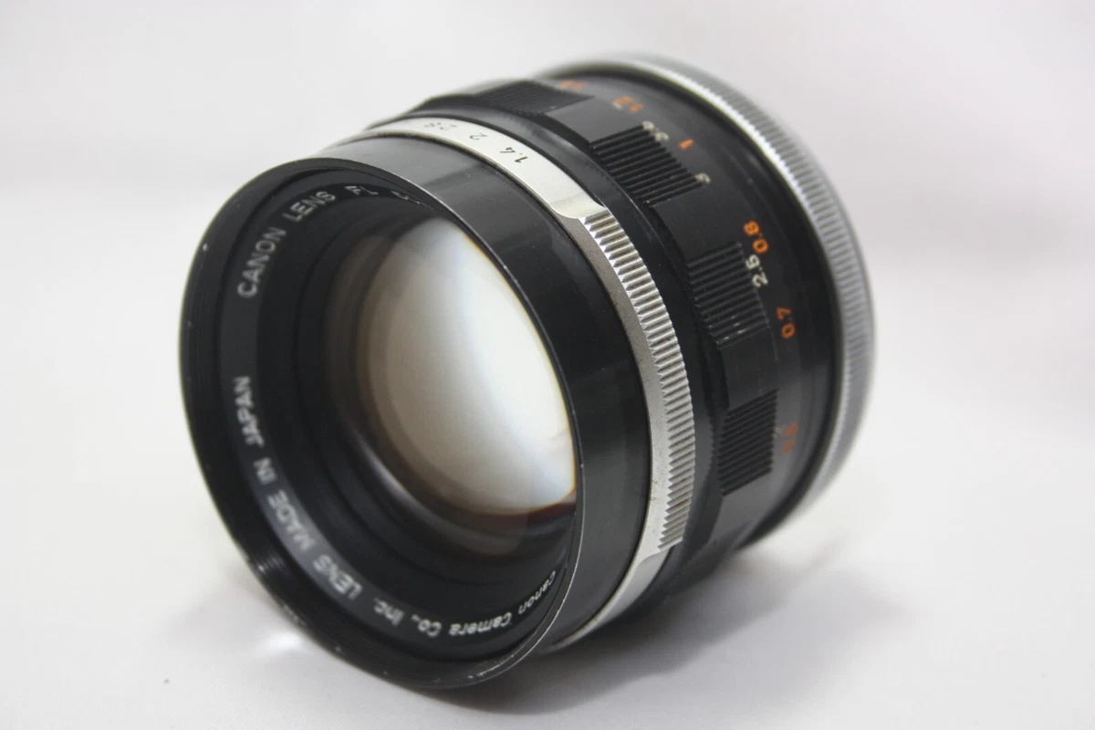 Canon FL f/1.4 Lenses 50mm Focal for sale | eBay