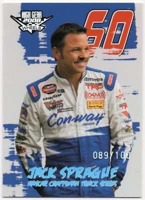 2008 Wheels High Gear MPH #M42 Jack Sprague 89/100 NASCAR - Image 1 of 2