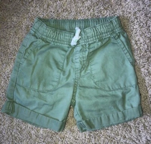 Cat and Jack Niño Pequeño Niños Verde Pantalones Cortos con Cordón Blanco 18 Meses Informal - Imagen 1 de 5