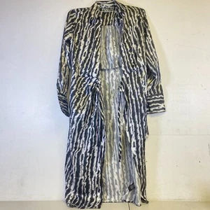 Worthington Women's Long Sleeve Wrap Dress Size Extra Small Black And White *NWT - Picture 1 of 16