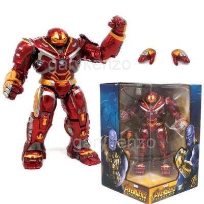 Figura de acción ZD Toys Red Hulkbuster MK49 modelo de juguete de 8 pulgadas con luz LED regalo para niños Foto 1 de 4
