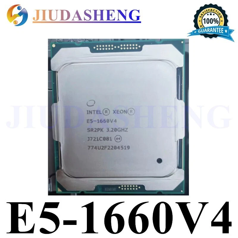 Intel Xeon E5-1660 V4 3.20GHz 8-Core 20MB LGA2011-3 140W CPU Processor SR2PK - Image 1 of 1