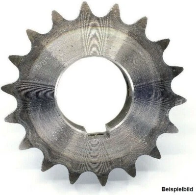 MARKENLOS Kettenrad, Ritzel 08 B-1, 1/2" x 5/16", 10-30 Zähne, Bohrung, Nut, Gewinde, geh.