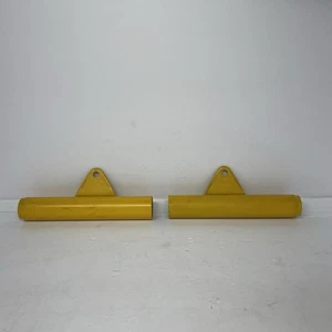Genuine Yamaha 63-67 Fork Cover Upper Set Yellow 122-23121-00 25, 122-23131 - Picture 1 of 5