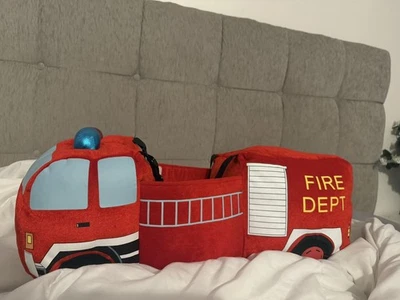 I Want To Be Kids Play 3D Costume Firetruck Child 3-7 Yrs Old dress up fireman - Image 1 of 4