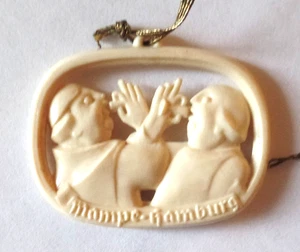 Dije de botella premium de alcohol MAMPE HAMBURG vintage - Imagen 1 de 4